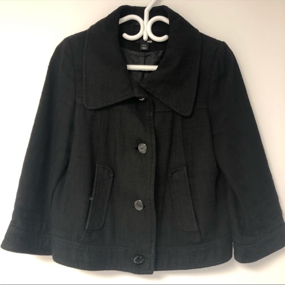 H&M Cute Black tweed jacket - Picture 1 of 10